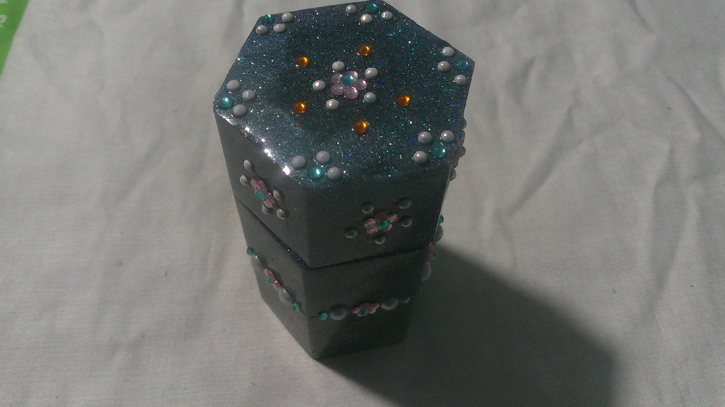 Resin art Jars