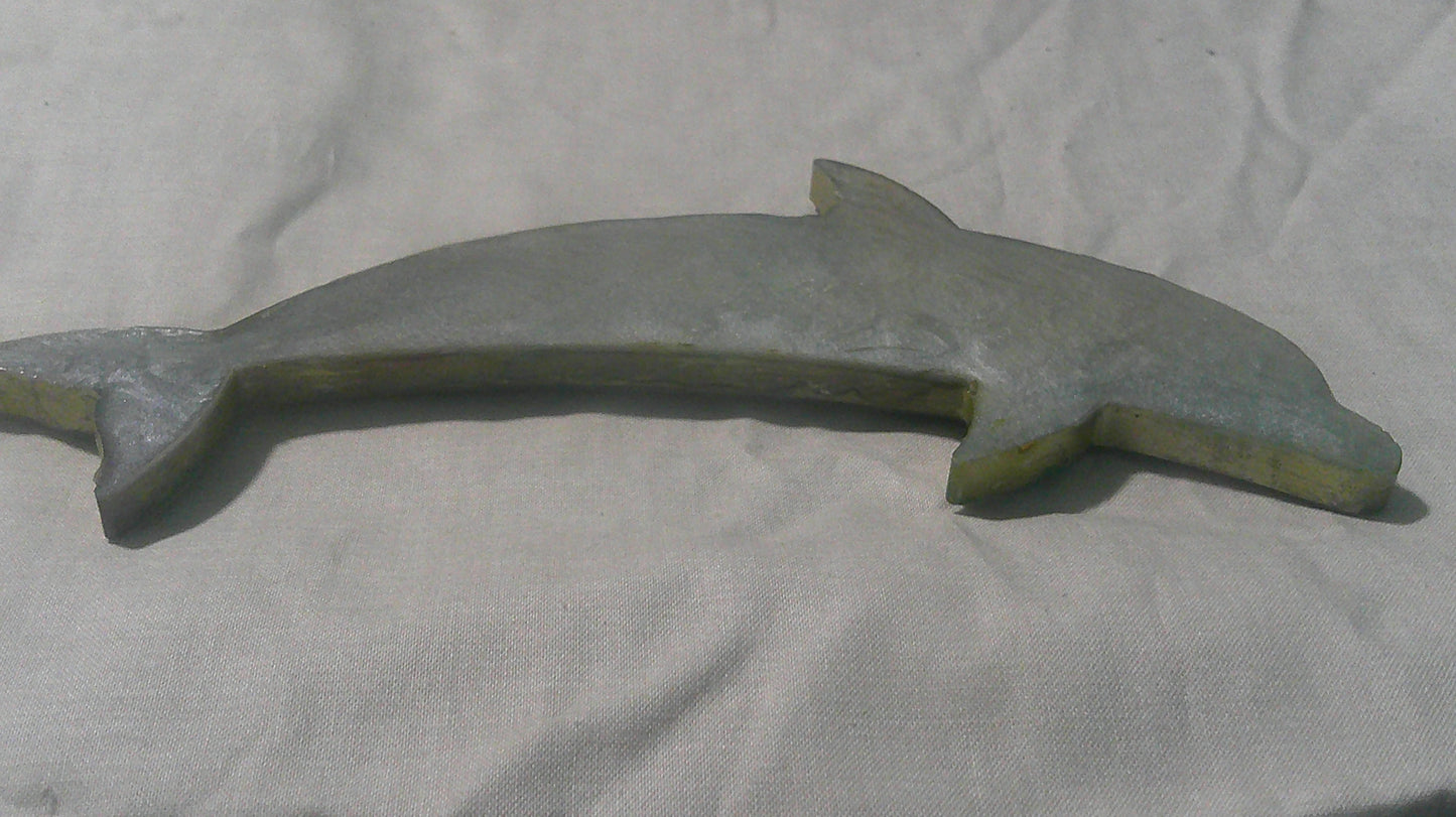 Handmade Resin Dolphin — Large
