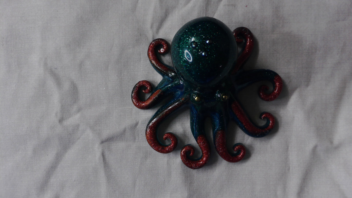 Octupus Resin Art