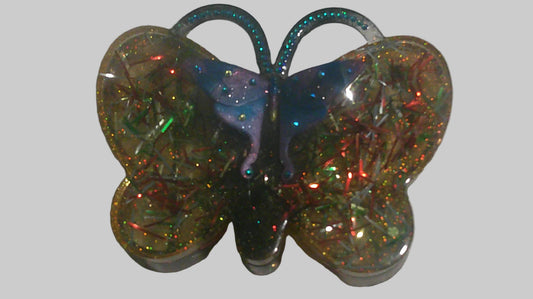 Handmade Resin Butterfly Jewellery Box — Award-Winning