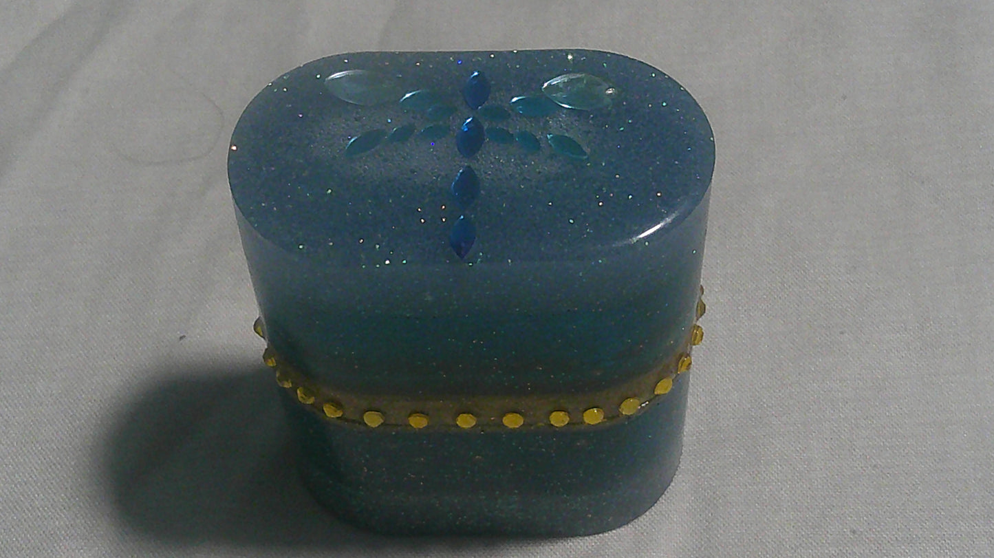 Handmade Resin Earbud Pod Case Holder