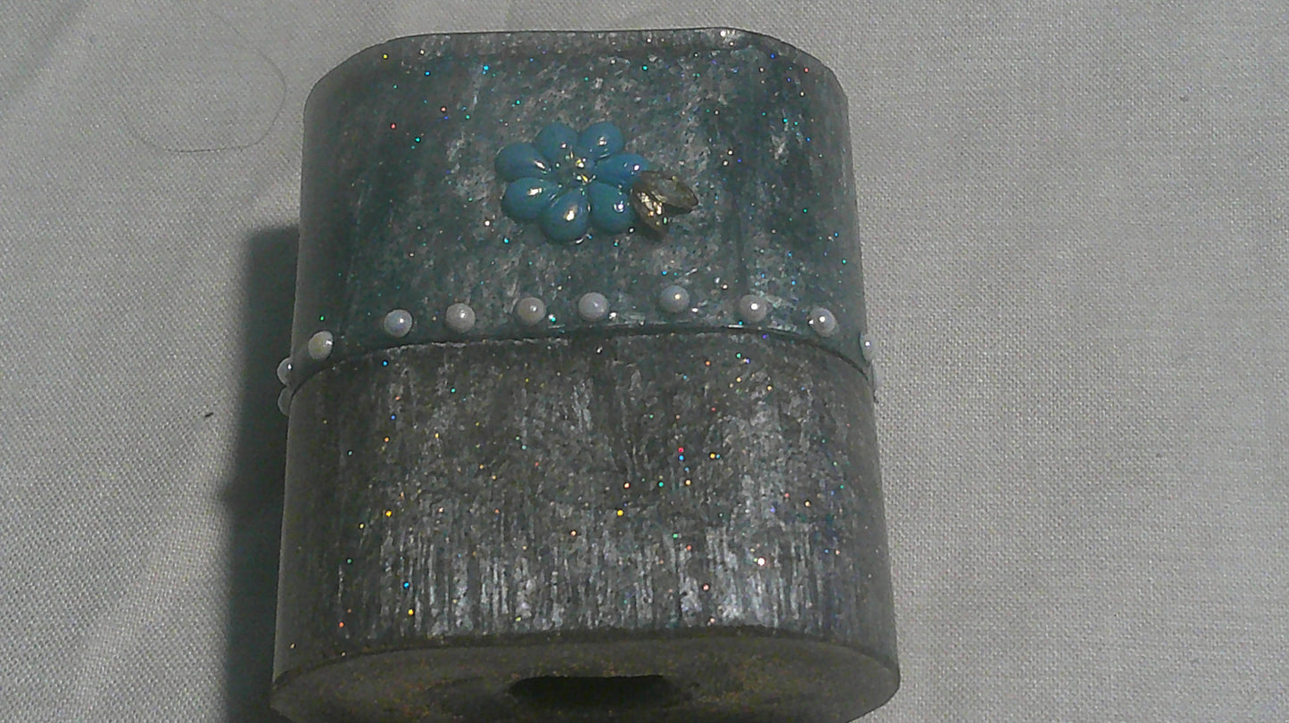 Handmade Resin Earbud Pod Case Holder
