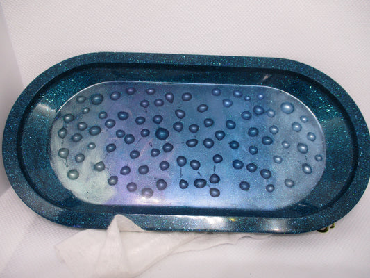 Rounded Rectangle Dew drop Tray