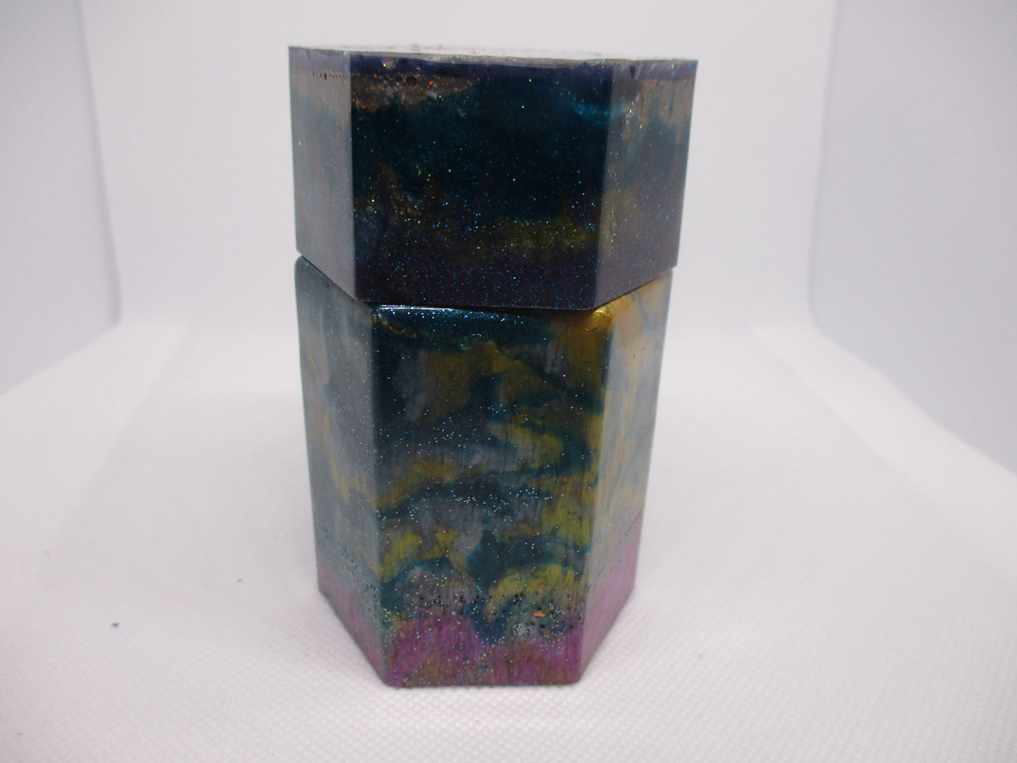 Resin art Jars