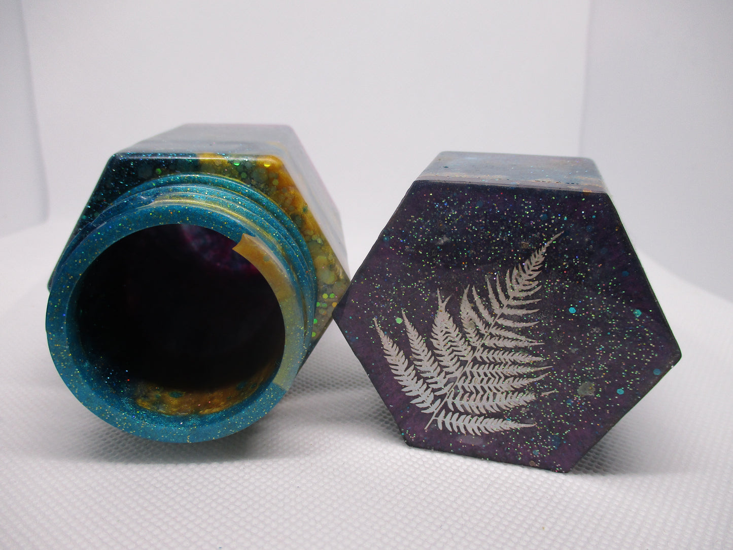 Resin art Jars
