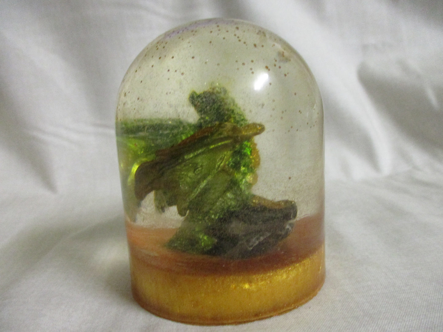 Dragon encased in Bell of Resin