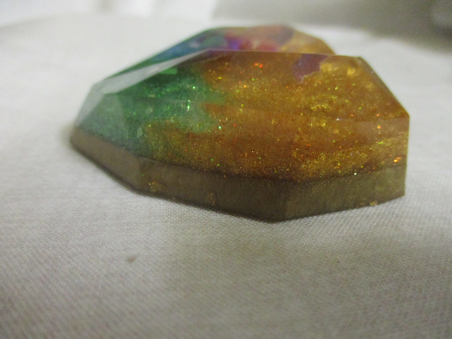 Handmade Resin Heart Decoration - Choose Your Design