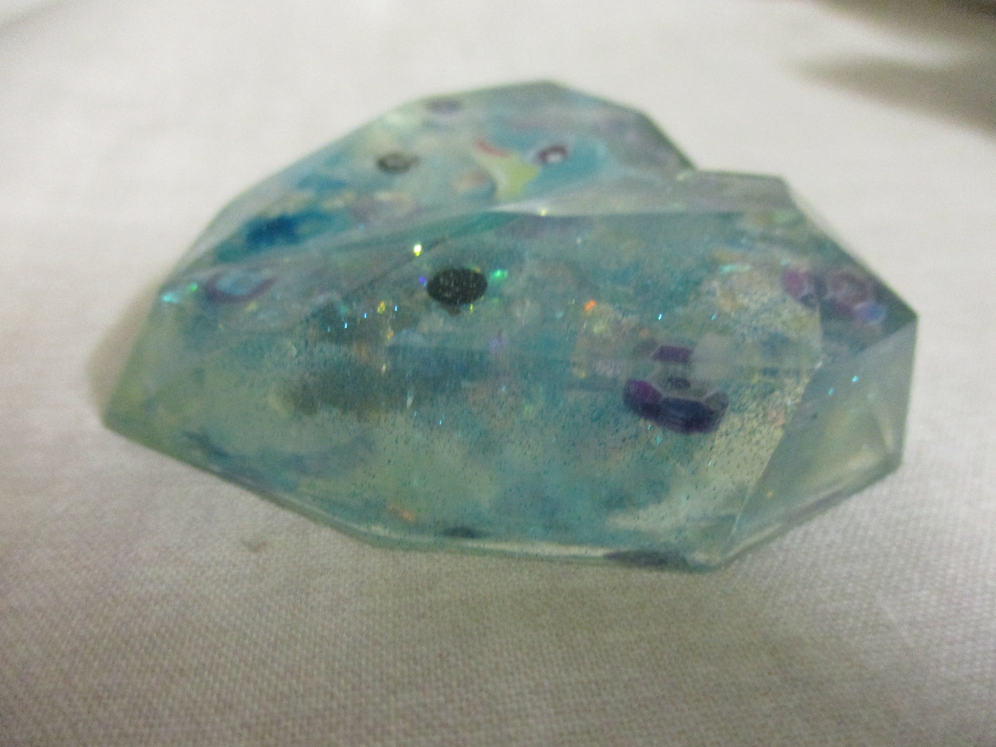 Handmade Resin Heart Decoration - Choose Your Design