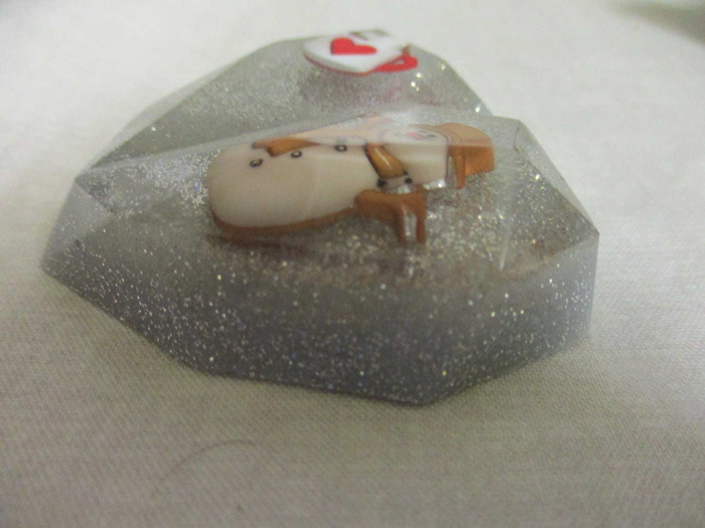 Handmade Resin Heart Decoration - Choose Your Design