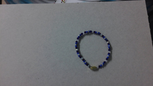 Midnight Ocean Treasures - Handmade Austrian Crystal Bracelet