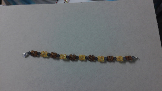 Ocean's Sunrise - Handmade Beaded Bracelet