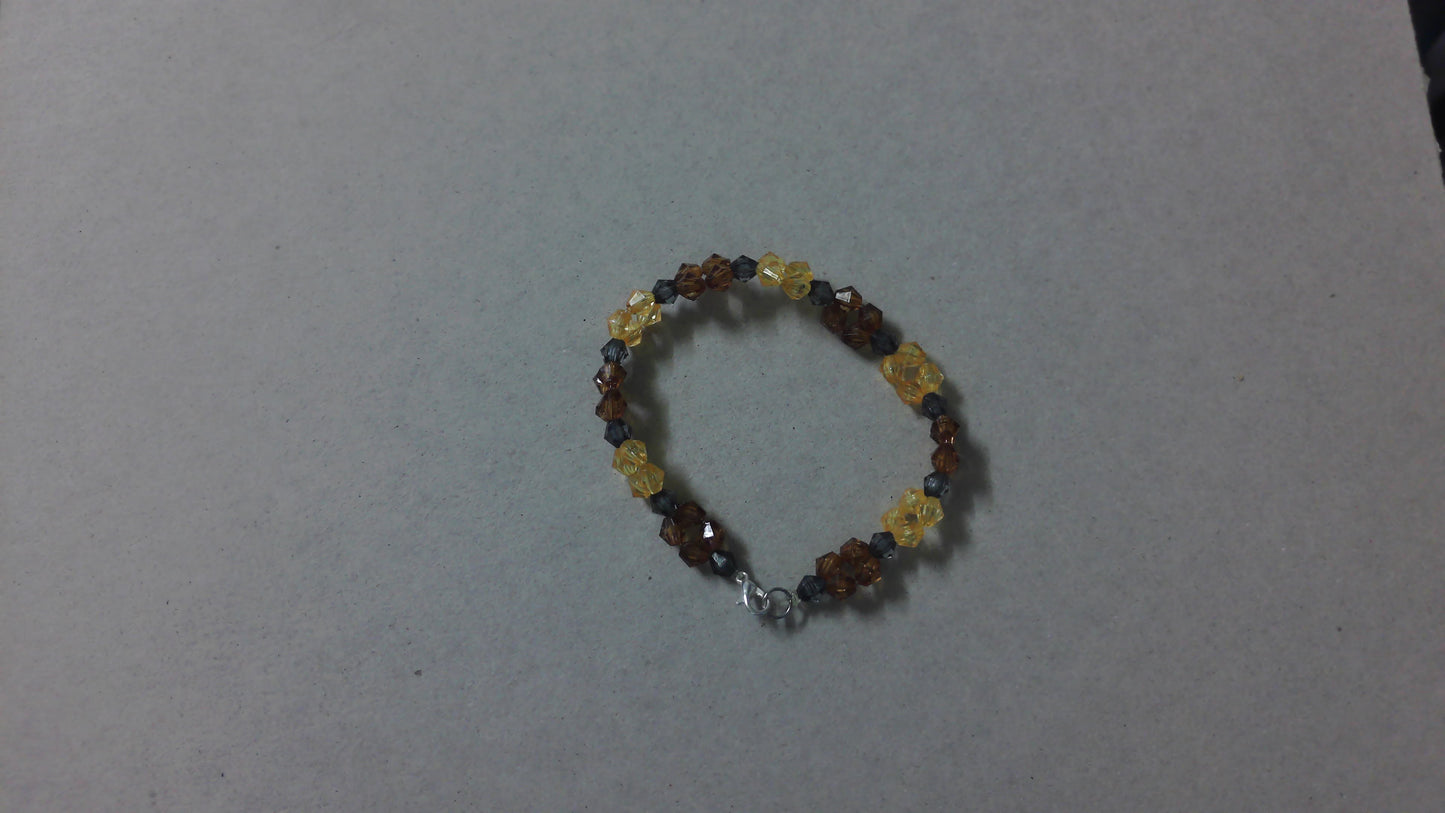 Ocean's Sunrise - Handmade Beaded Bracelet